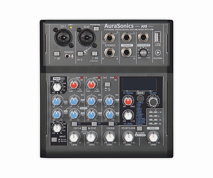 AuraSonics K4 компактный микшерный пульт в Усть-Куте