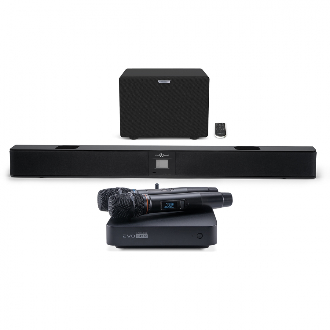 караоке-комплект EVOBOX Plus + EvoSound Bar (саундбар с караоке) в Усть-Куте