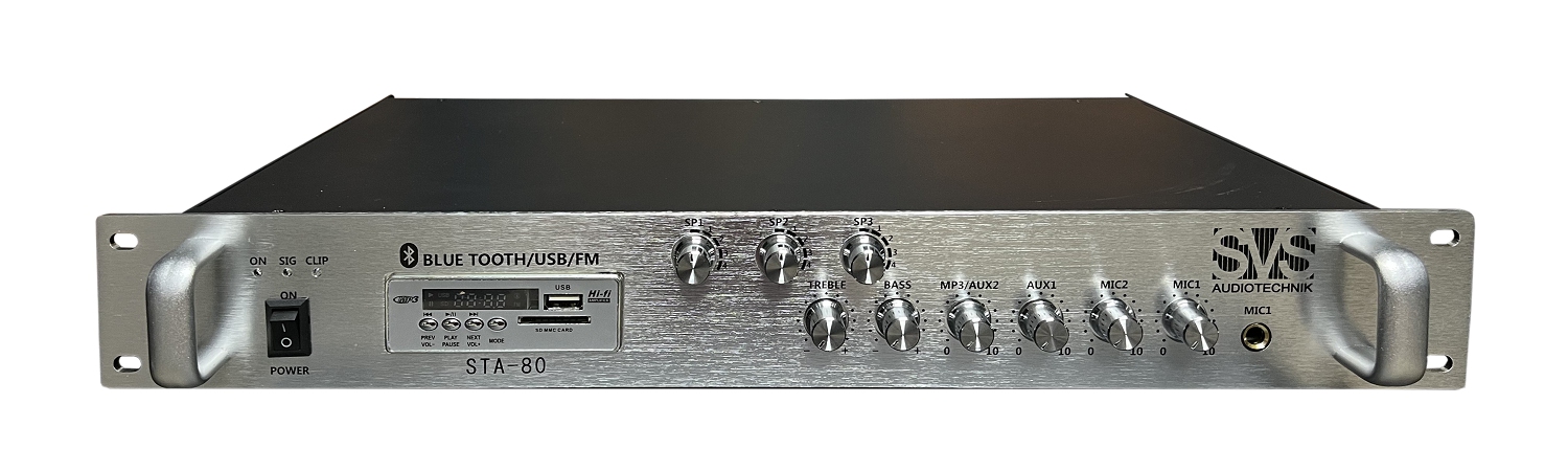 SVS Audiotechnik STA-80 Микшер-усилитель для систем Public Address в Усть-Куте