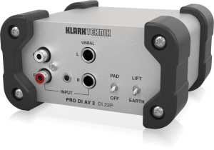 Klark Teknik DI 22P пассивный стерео директ-бокс в Усть-Куте